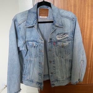 Levi’s Vintage Distressed Trucker Jacket